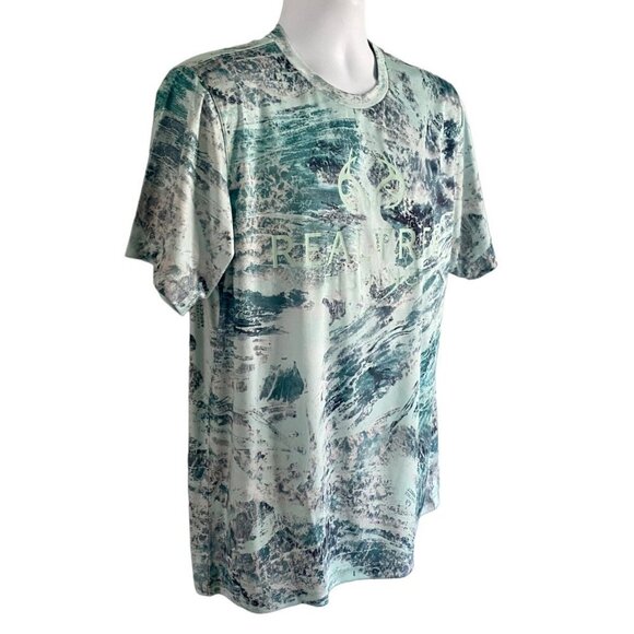 Realtree Fishing Short Sleeve Performance Shirt Men's Large - Picture 4 of 6